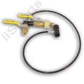 Paintball CO2 Tank Bottle Bulk Dual Lever Fill Refill Hose Field Station